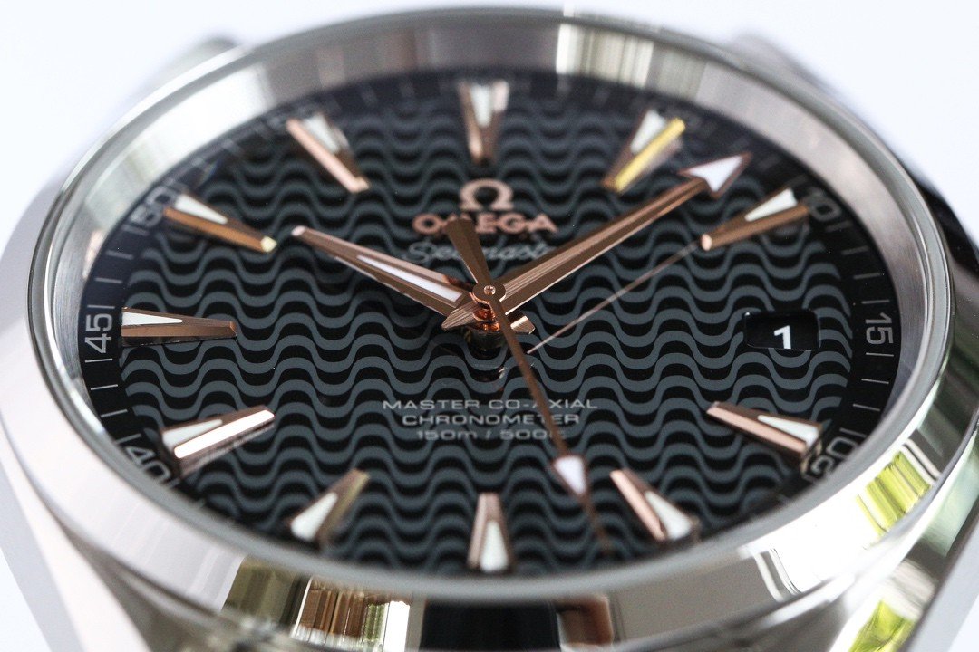 SEAMASTER AQUA TERRA 150M BROWN HAND BLACK DIAL