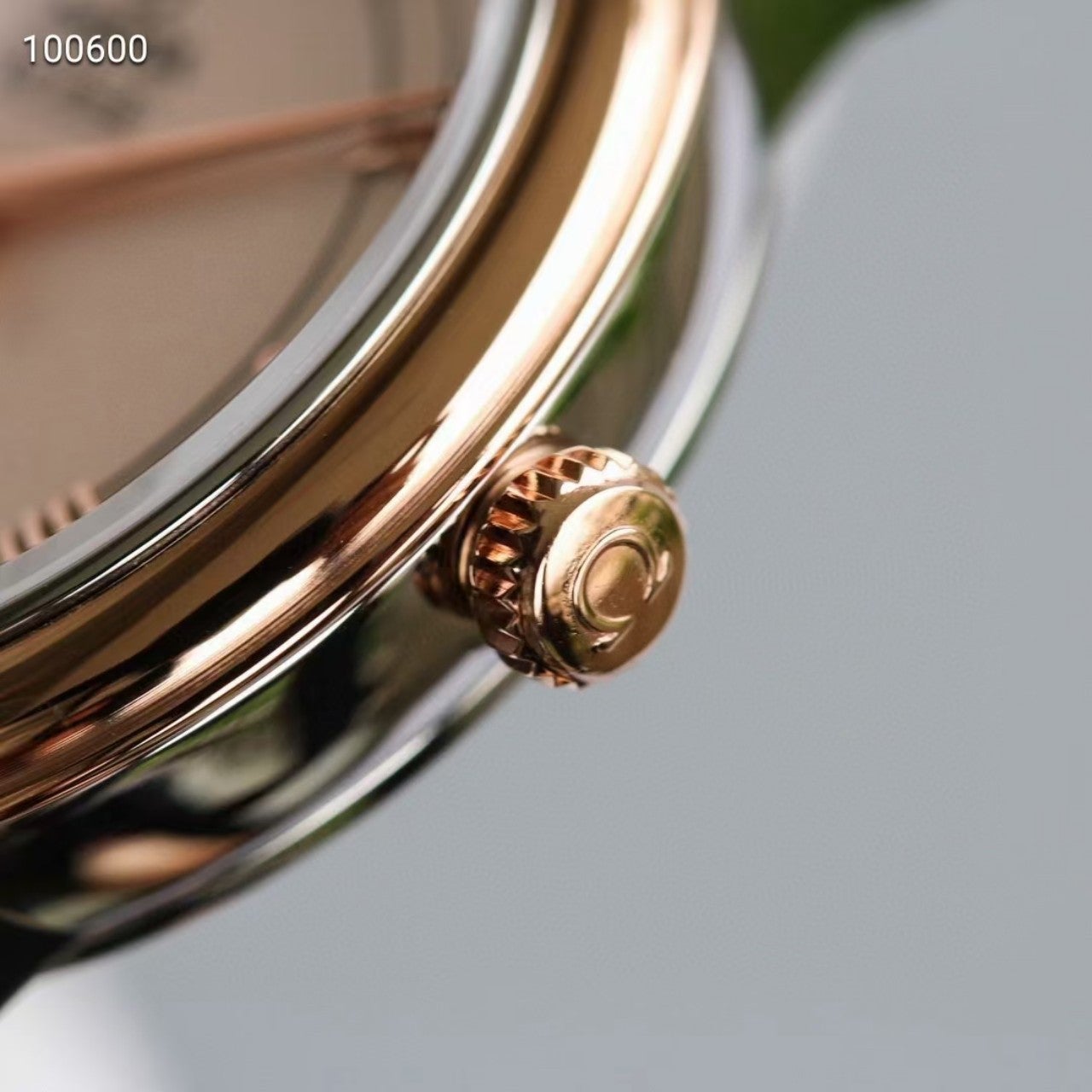 DE VILLE PRESTIGE 36MM ROSE GOLD CASE WHITE DIAL